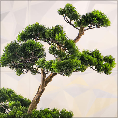 Artificial Potted Bonsai Pine Plant