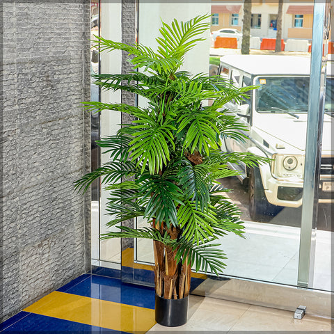 Artificial Areca Palm Plant adding greenery to any room