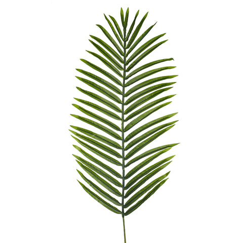 Artificial bamboo palm leaf for home decor