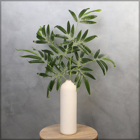 Pack of 12 Artificial Bamboo and Ficus Leaves