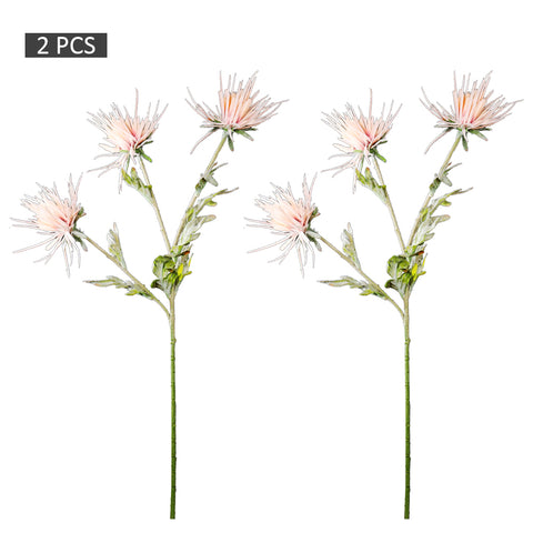 2Pcs Artificial Chrysanthemum Flower