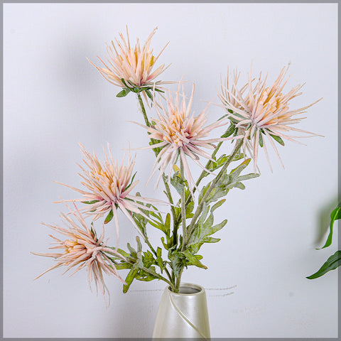 2Pcs Artificial Chrysanthemum Flower