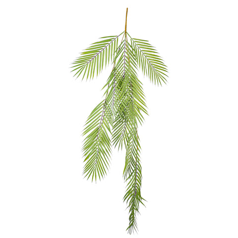 Coconut palm leaf decor