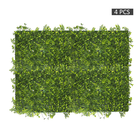 Artificial Faux Hedges Panels Wall