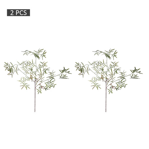 Lifelike artificial fern stem for natural-looking greenery displays