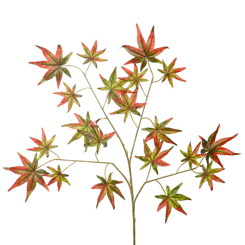 Artificial Japanese maple leaves for floral arrangements