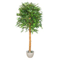 Elegant 2m tall artificial maple tree for modern indoor spaces