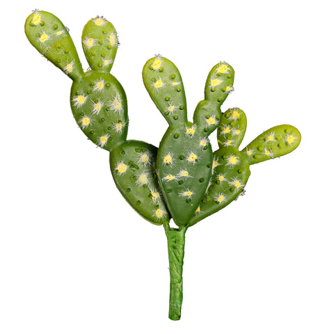 Artificial mini cactus opuntia