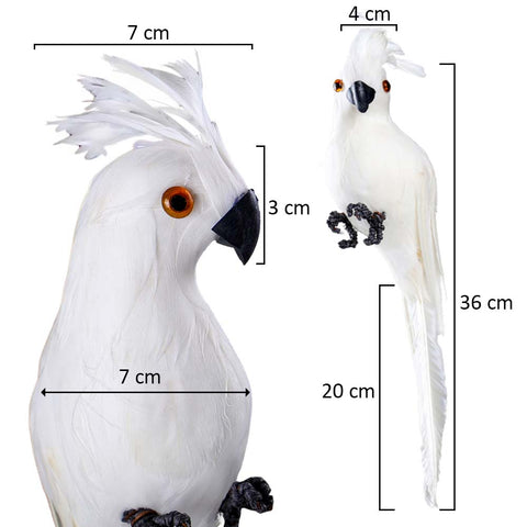 35CM Artificial Parrots