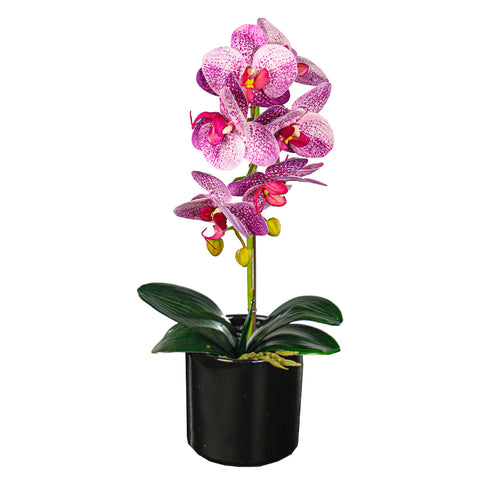 Artificial Potted Orchid Flowers Multicolor