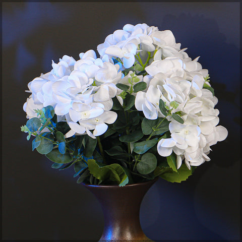 Artificial Silk Hydrangea Flowers