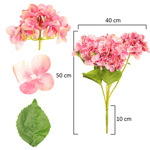 Artificial Silk Hydrangea Flowers