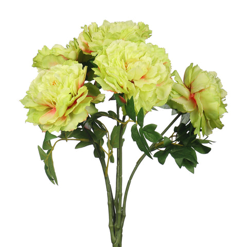 Artificial Silk Peony Flowers