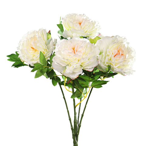 Artificial Silk Peony Flowers