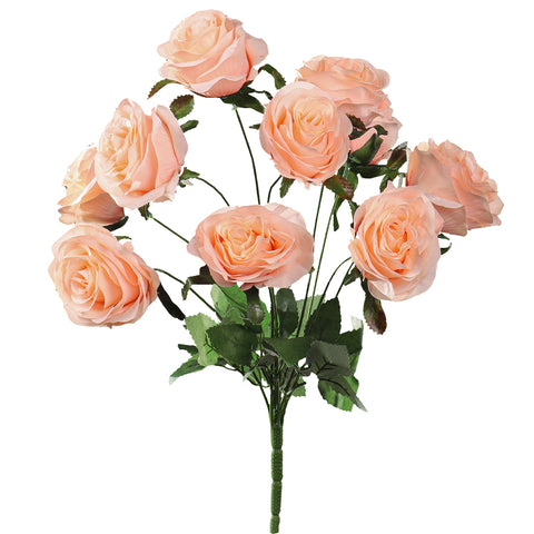 Package Artificial Silk Rose Flowers-FR-105