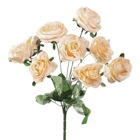 Package Artificial Silk Rose Flowers-FR-105