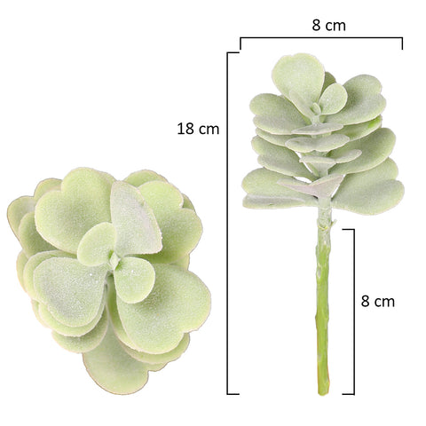 Plastic artificial succulent