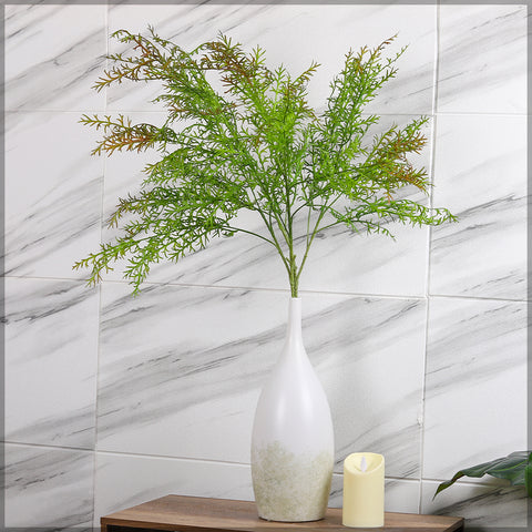 Faux sprengeri fern for modern home interiors