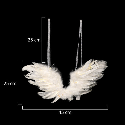 Artificial White Angel Wing