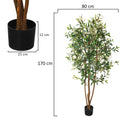 Fake olive tree indoor for decoration