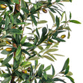 Natural looking olive plant decoration