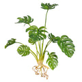 Artificial monstera deliciosa bush for home decor