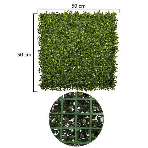 Artificial Panels Topiary Hedge Plant