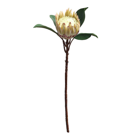 Faux Silk Protea Flowers Plant