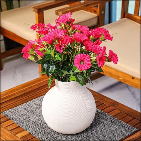 Bubble ceramic vase with modern design for plants