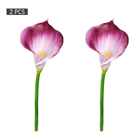 2pcs Artificial Calla Lilies Flowers