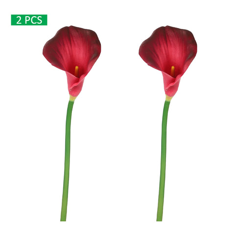 2pcs Artificial Calla Lilies Flowers