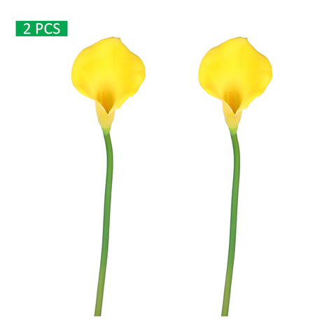 2pcs Artificial Calla Lilies Flowers