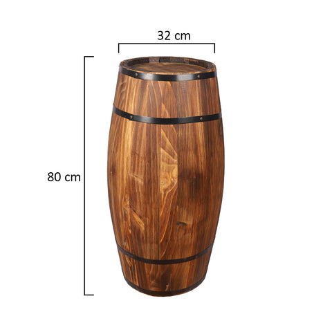 Decorative Wooden Barrel