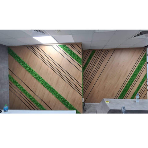 Fresh Moss Office Wall Decoration