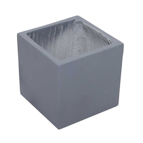 Square concrete planter