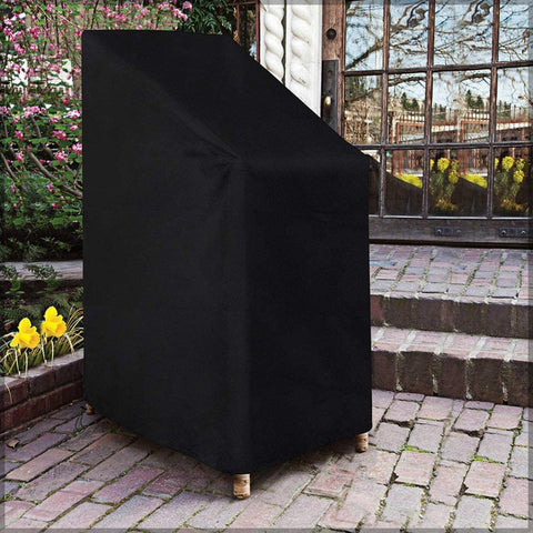 Protective UV-resistant chair cover for garden and patio chairs