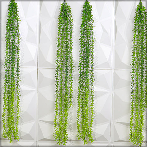 Faux garland greenery for events