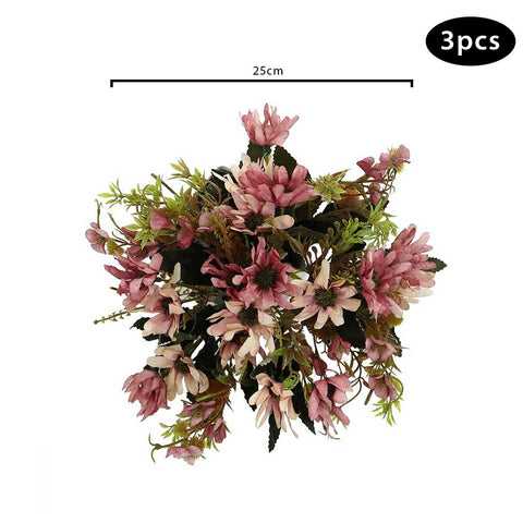 Artificial Mix Mini Daisy Flowers Pink