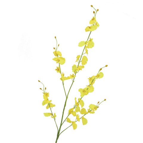 Artificial Dancing Lady Orchid Flower Yellow