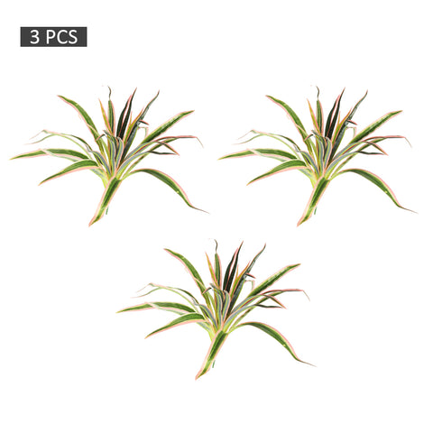 Faux chlorophytum leaves for vibrant home decor