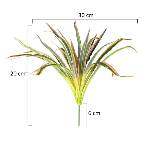 Faux chlorophytum artificial branches for indoor greenery