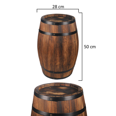 Decorative Wooden Barrel