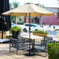 This Round Umbrella Parasol Base is expertly designed to provide a secure and stable foundation for your umbrella.