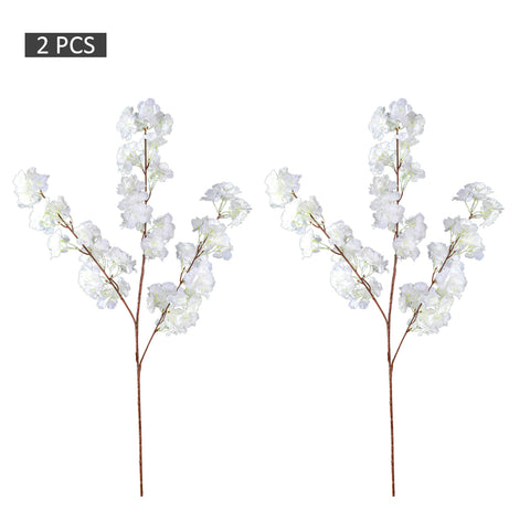 2pcs Fake Cherry Blossom Flower