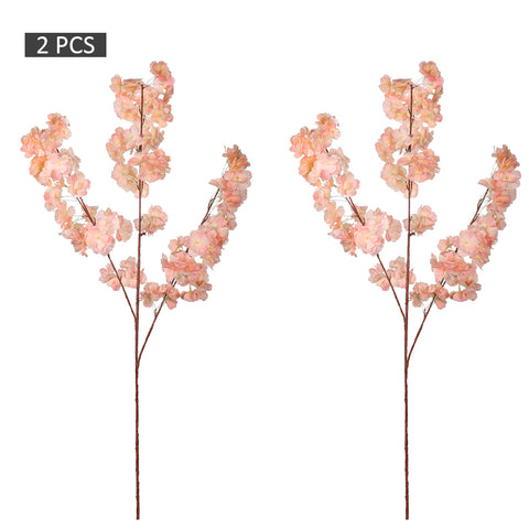 2pcs Fake Cherry Blossom Flower