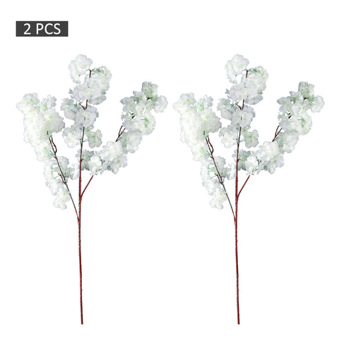 2pcs Fake Cherry Blossom Flower