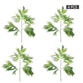 Faux fern leaves for decor