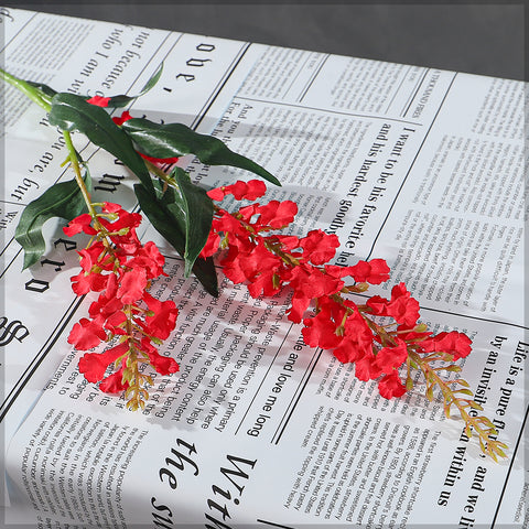 Artificial Gladiolus Flower Stick