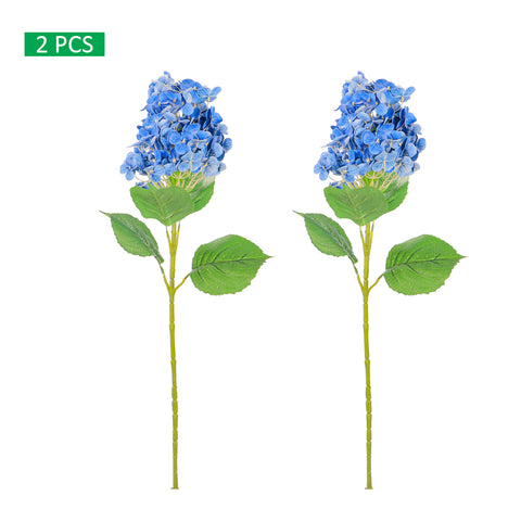 2Pcs Artificial  Hyacinth Hydrangea Flowers