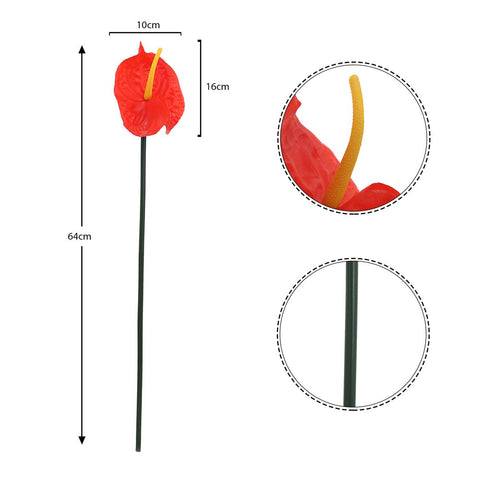 Artificial Anthurium Flowers